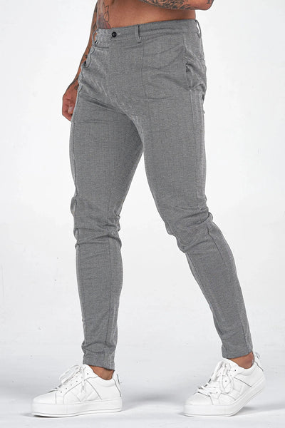 LE PANTALON CHEVRON - GRIS