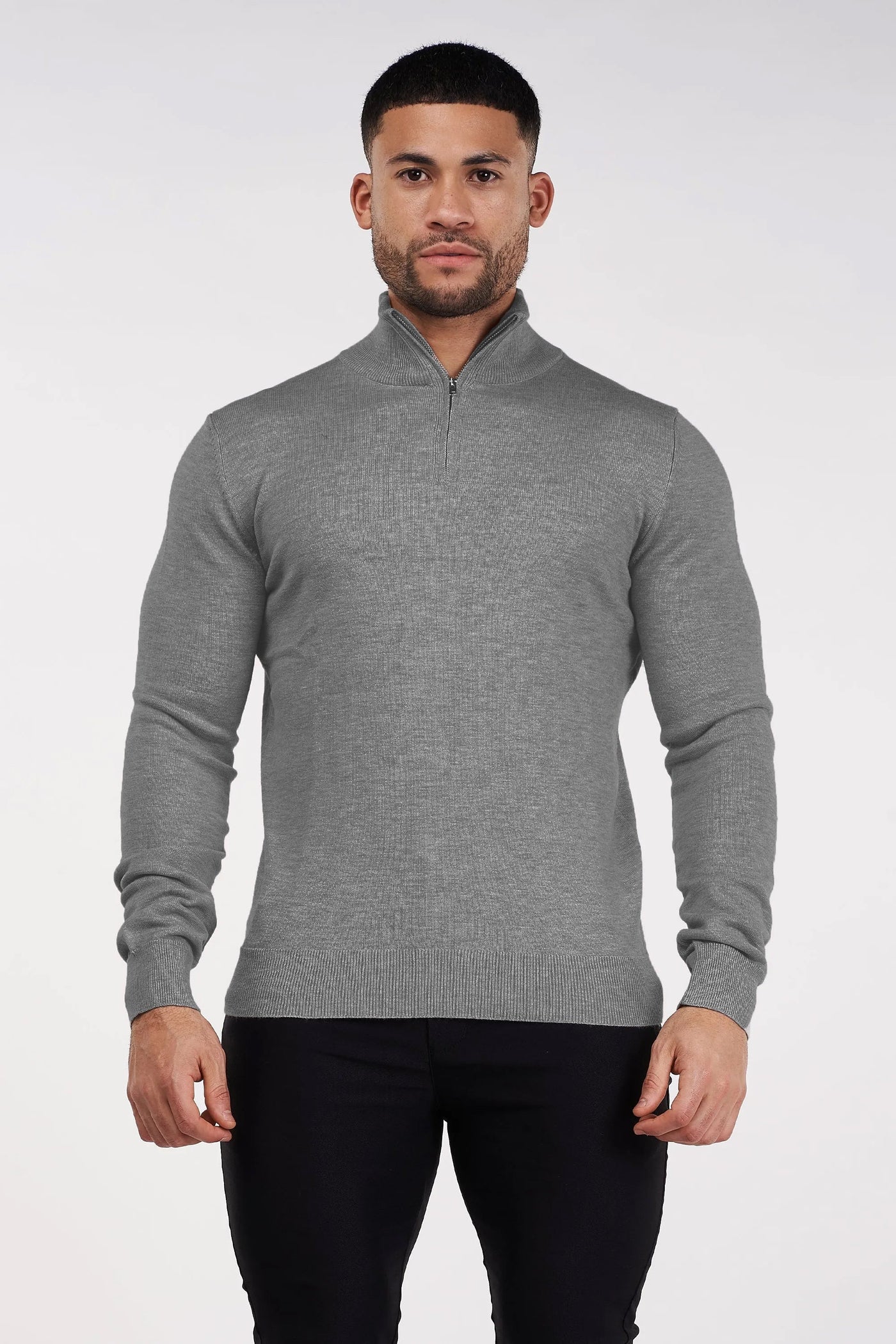 LE PULL DEMI-ZIP SANTONI