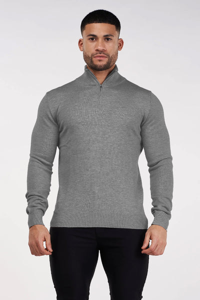 LE PULL DEMI-ZIP SANTONI