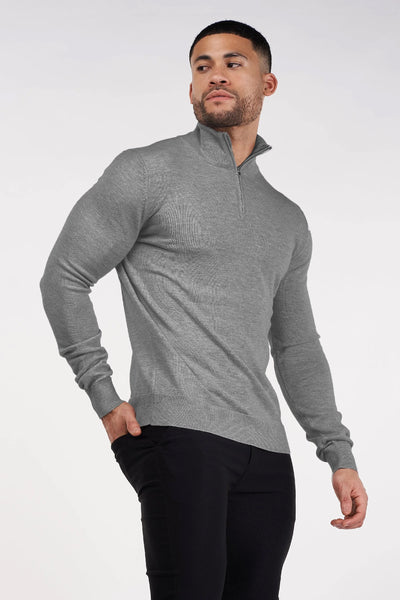 LE PULL DEMI-ZIP SANTONI