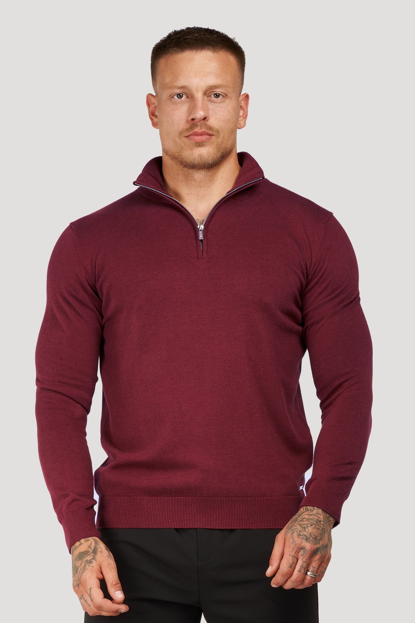 LE PULL DEMI-ZIP SANTONI