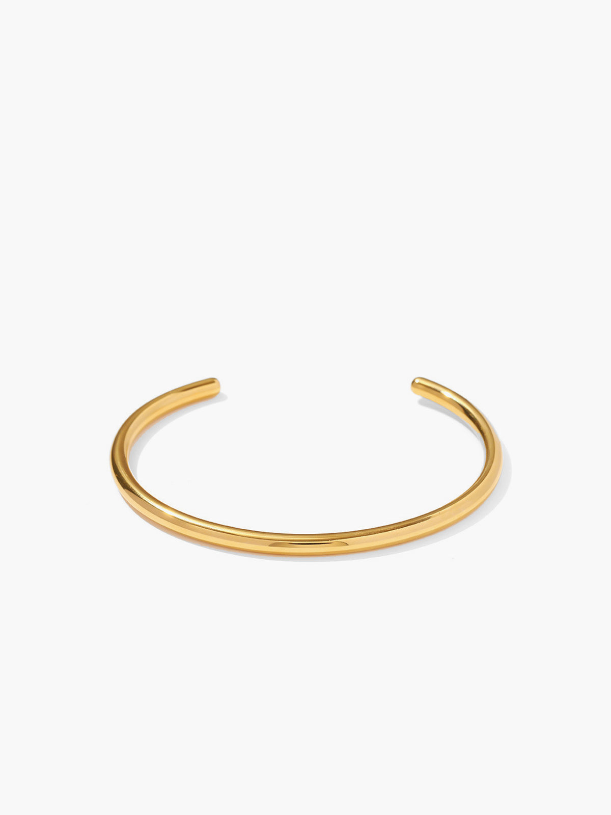 AMARE Bracelet Ouvert Doré Minimaliste