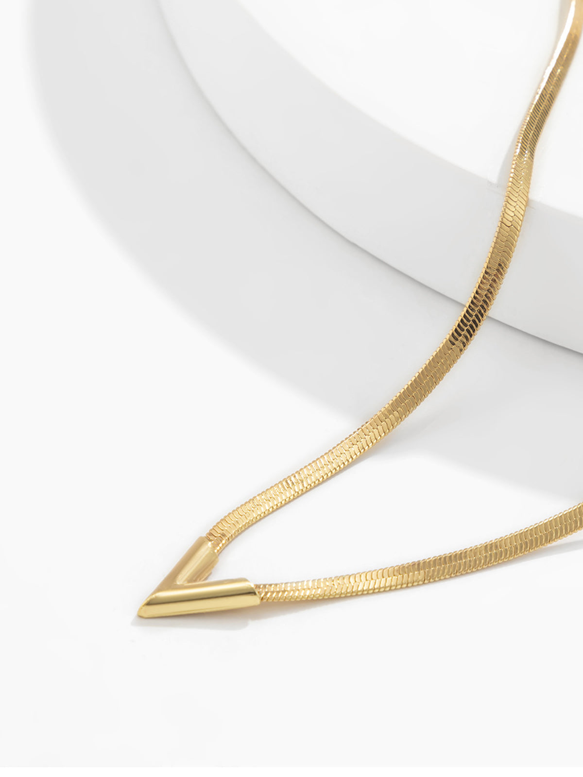 Minimalist Snake Chain Necklace