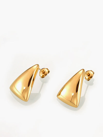 AMARE Boucles d'Oreilles Pendantes Triangulaires Géométriques