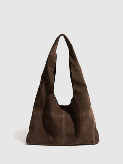 Button Clasp Hobo Bag