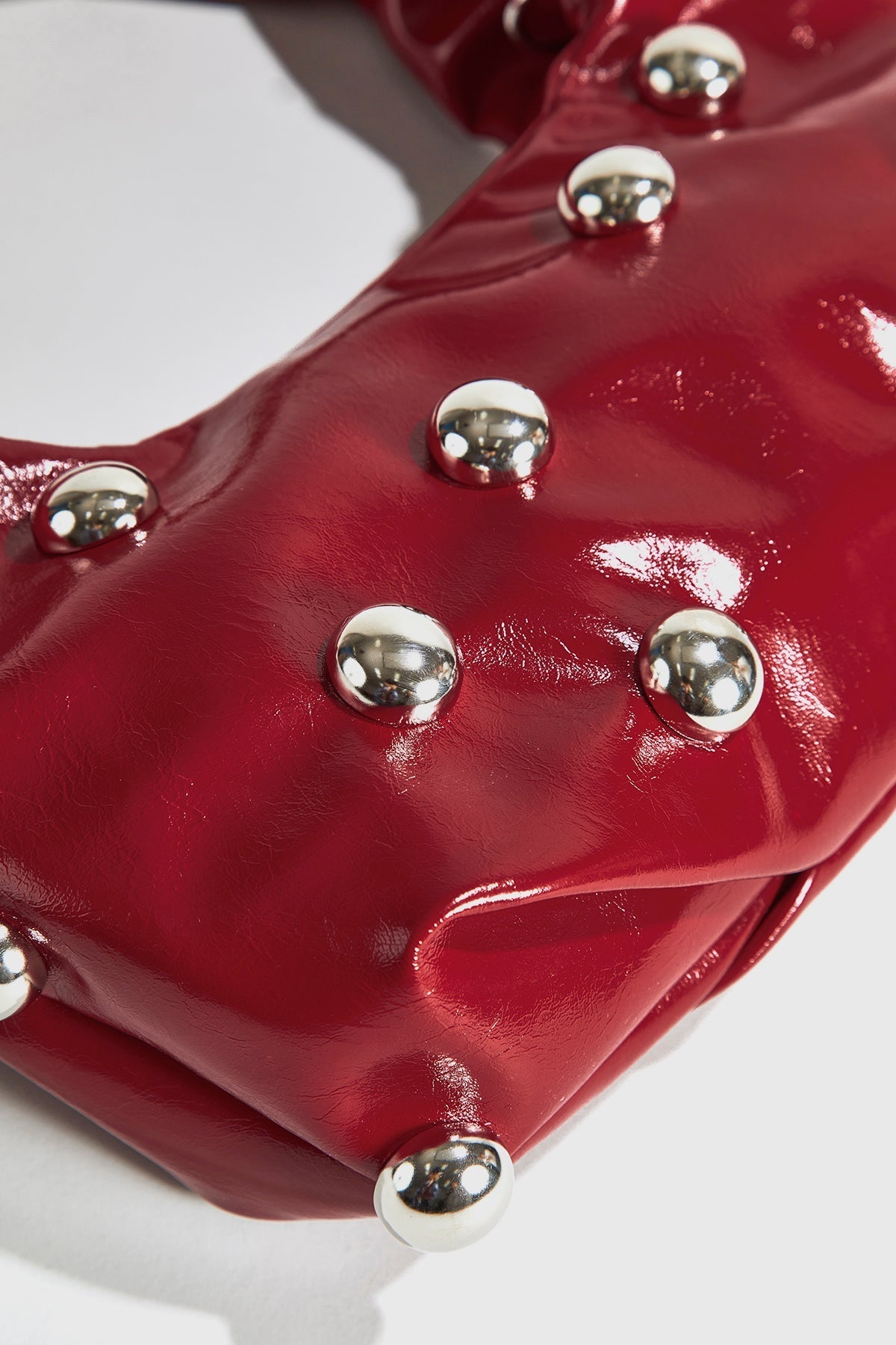 Rounded Studded Armpit Bag