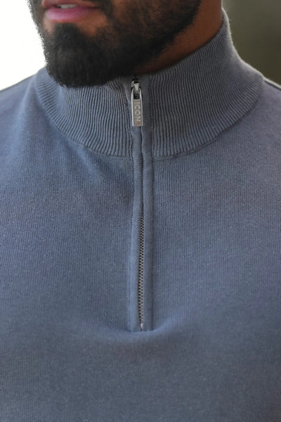 LE PULL DEMI-ZIP SANTONI