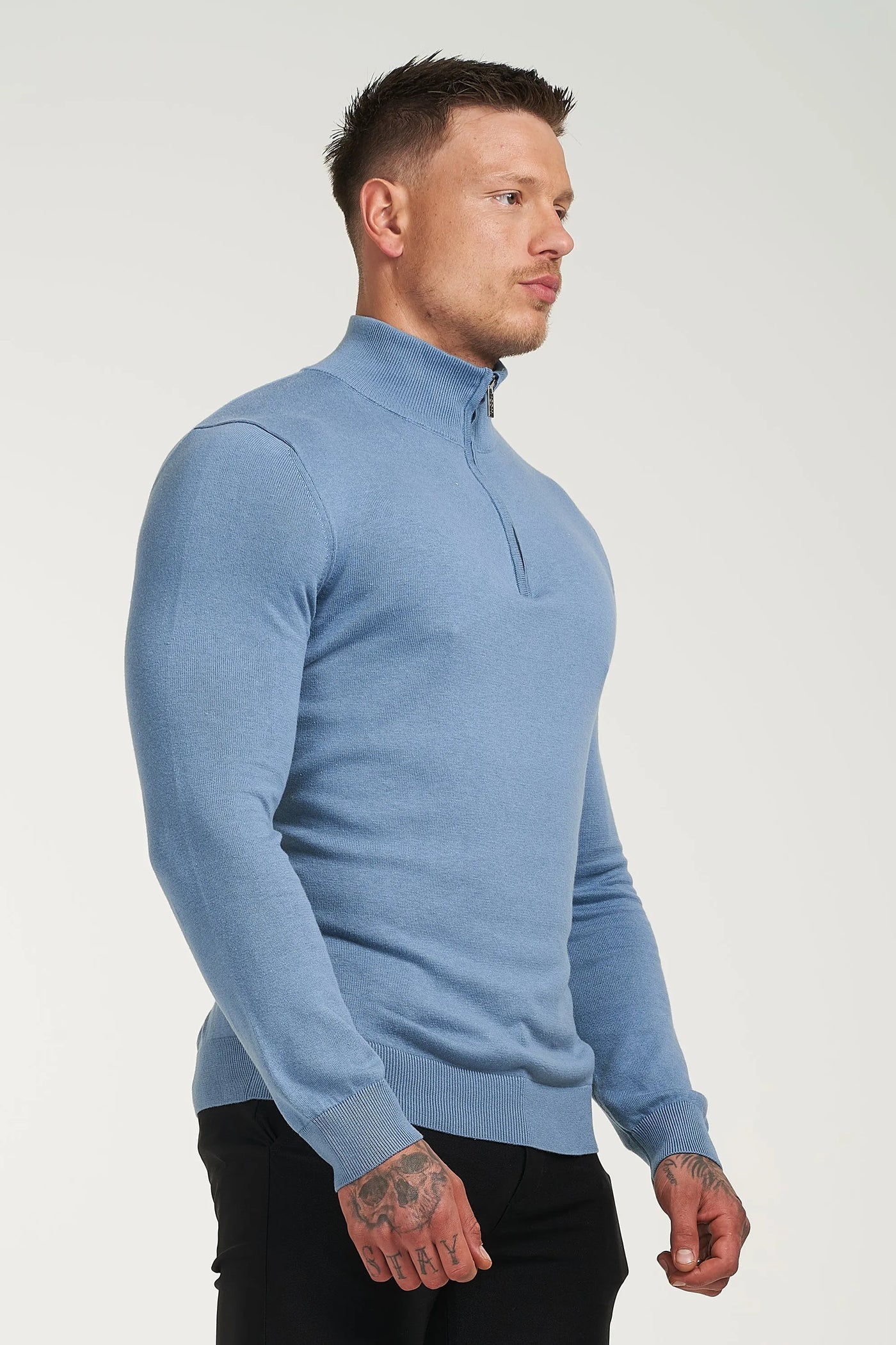 LE PULL DEMI-ZIP SANTONI