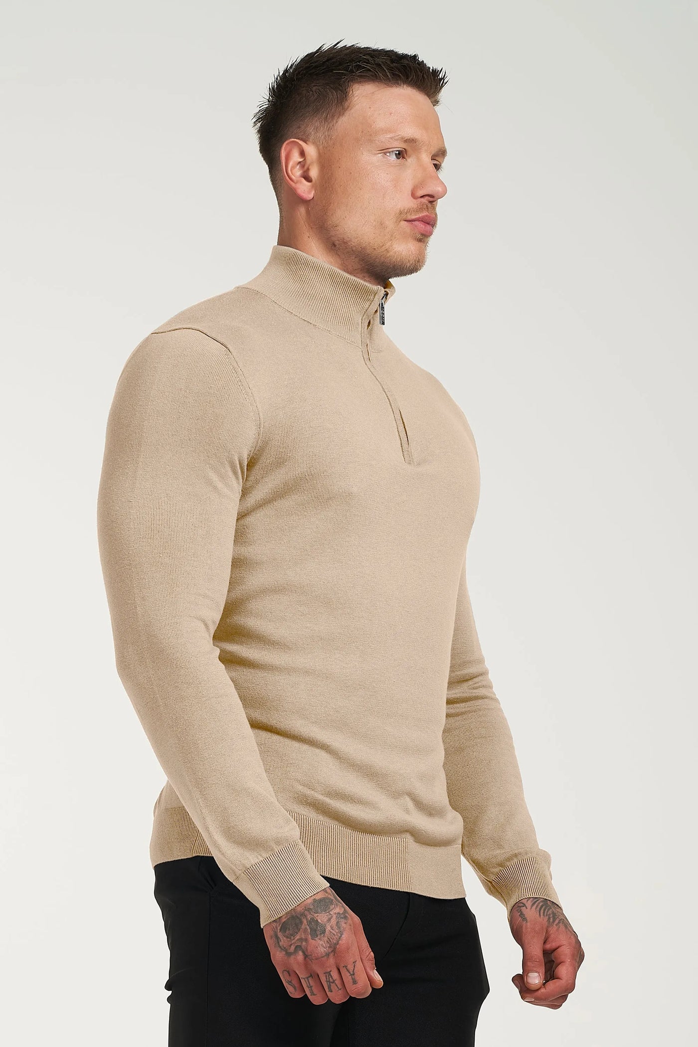 LE PULL DEMI-ZIP SANTONI