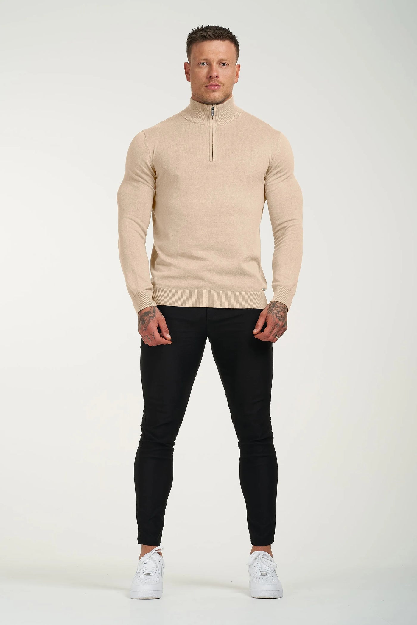 LE PULL DEMI-ZIP SANTONI