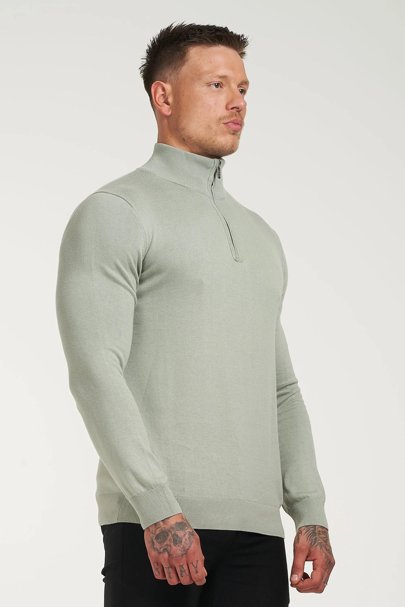 LE PULL DEMI-ZIP SANTONI