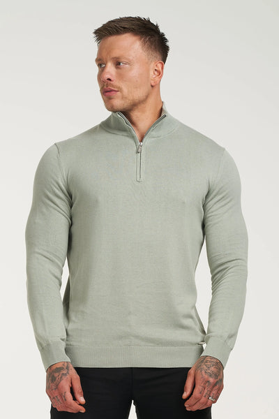 LE PULL DEMI-ZIP SANTONI