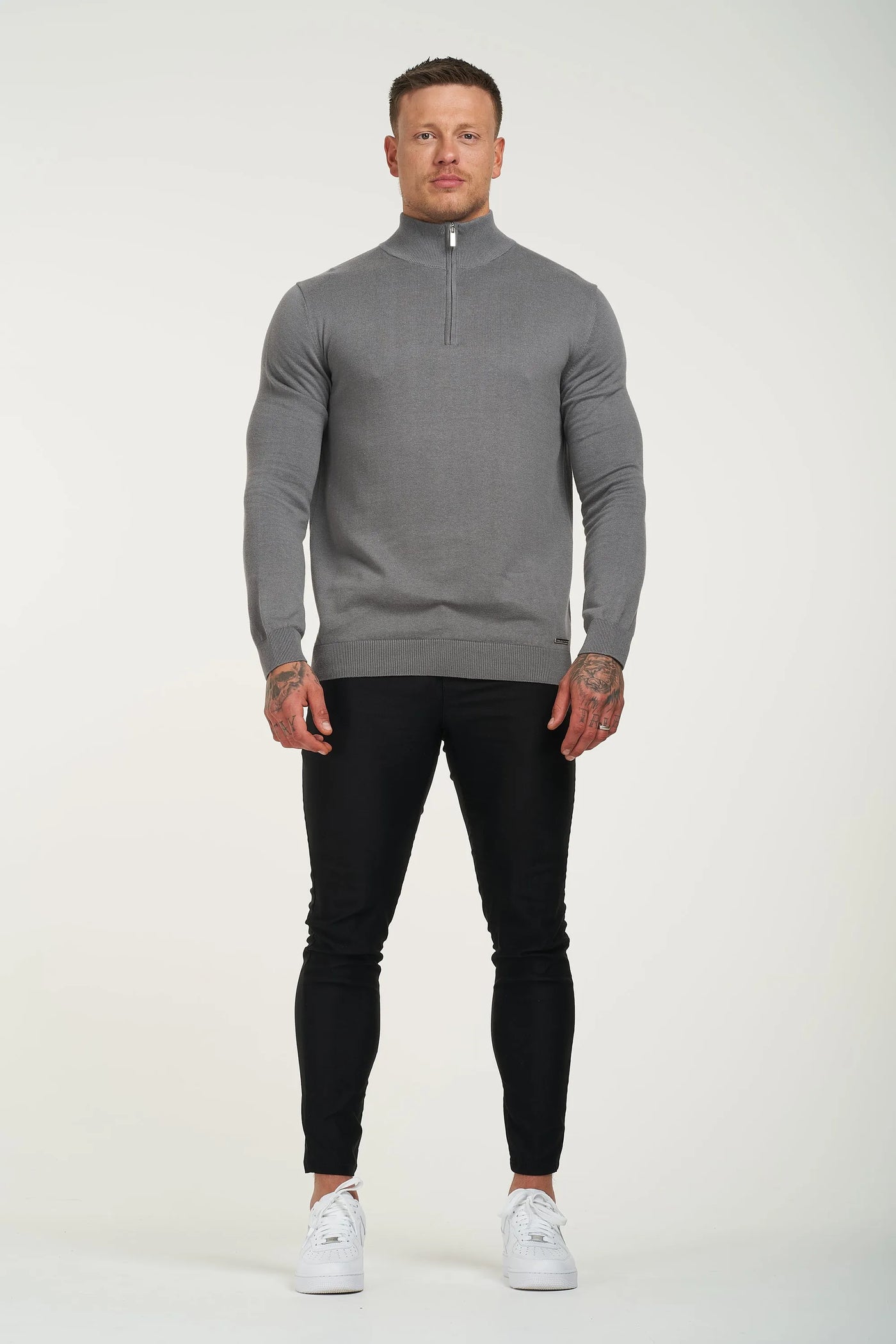 LE PULL DEMI-ZIP SANTONI