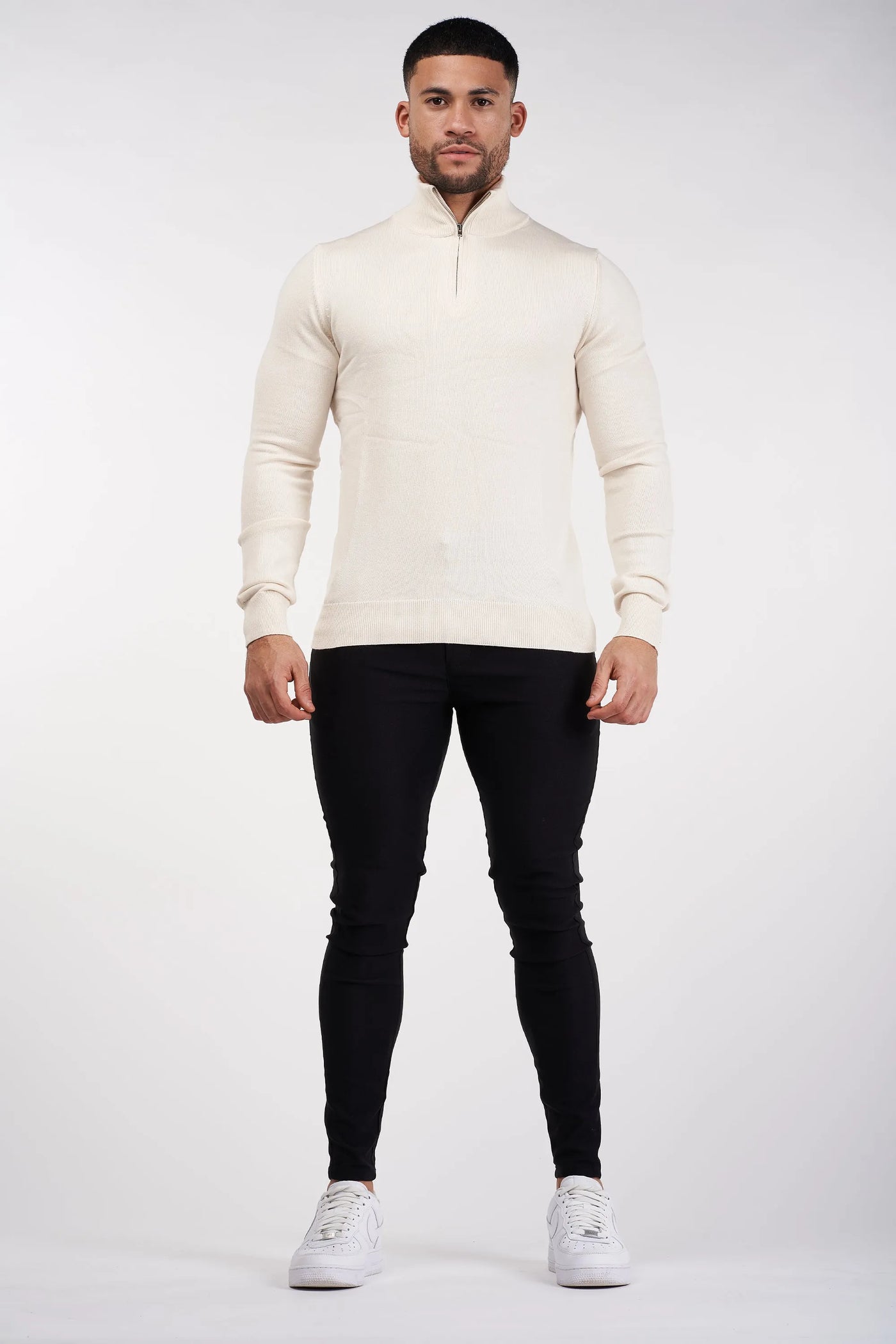 LE PULL DEMI-ZIP SANTONI