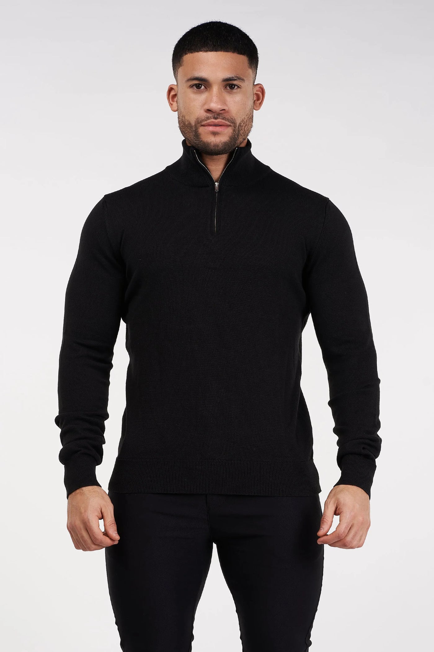 LE PULL DEMI-ZIP SANTONI