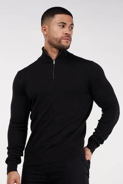 LE PULL DEMI-ZIP SANTONI