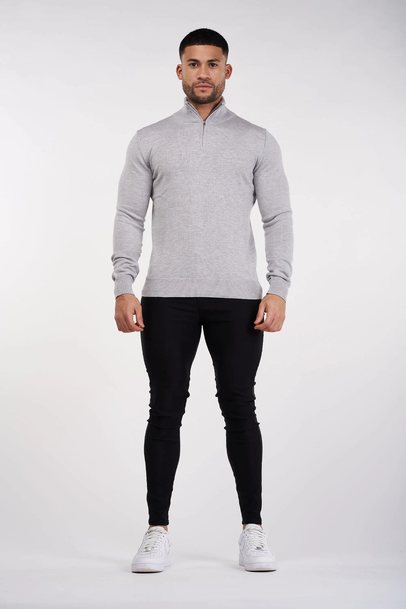 LE PULL DEMI-ZIP SANTONI