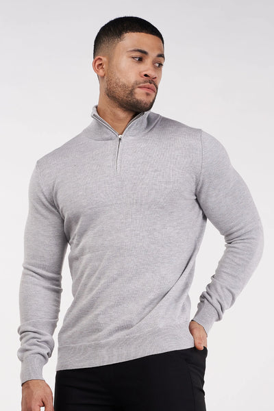 LE PULL DEMI-ZIP SANTONI