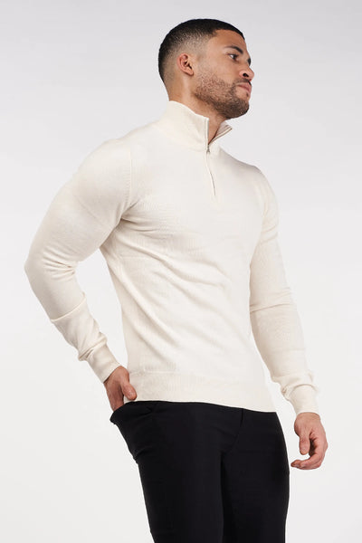 LE PULL DEMI-ZIP SANTONI