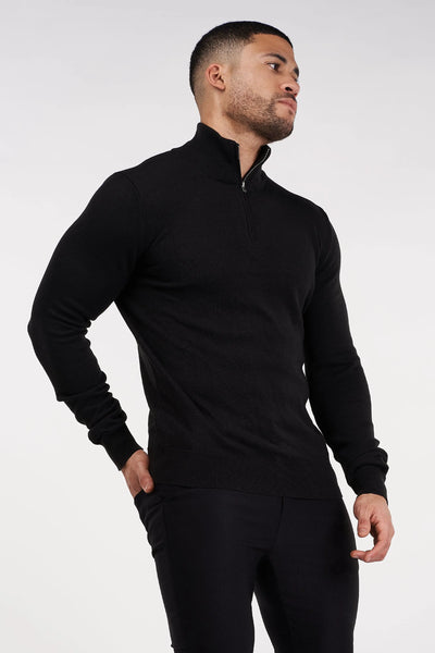 LE PULL DEMI-ZIP SANTONI