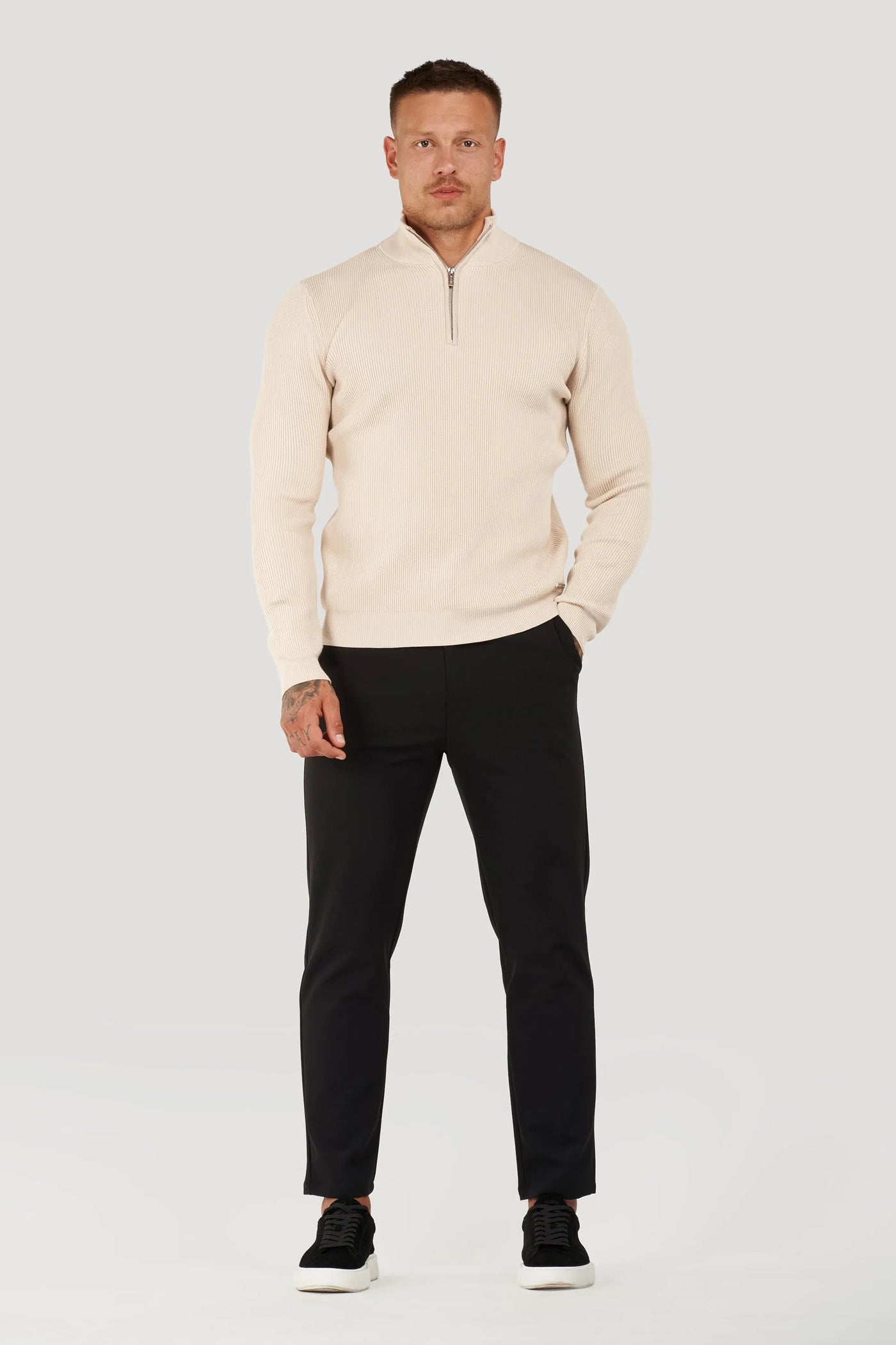 LE PULL RENZO DEMI-ZIP