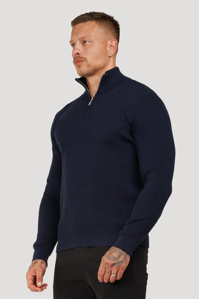 LE PULL RENZO DEMI-ZIP