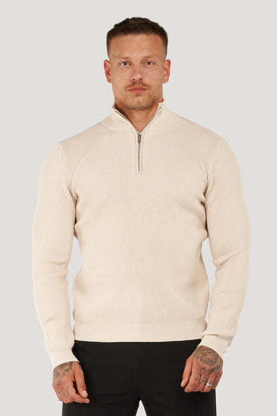 LE PULL RENZO DEMI-ZIP