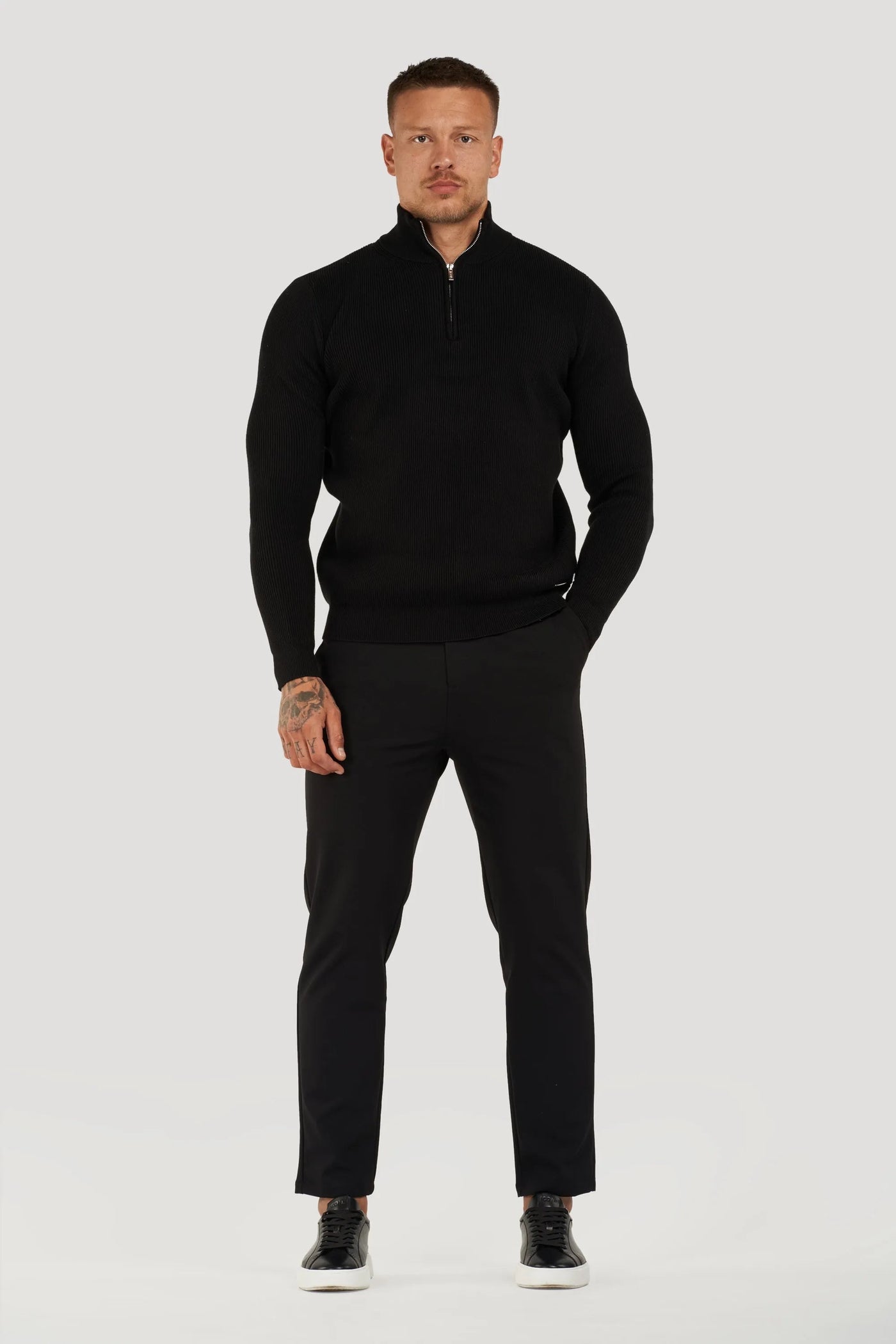 LE PULL RENZO DEMI-ZIP