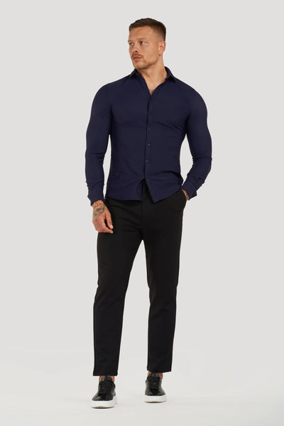 LA CHEMISE ATHLÉTIQUE STRETCH