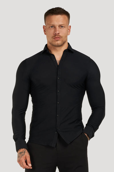 LA CHEMISE ATHLÉTIQUE STRETCH