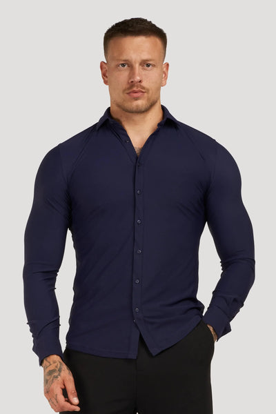 LA CHEMISE ATHLÉTIQUE STRETCH