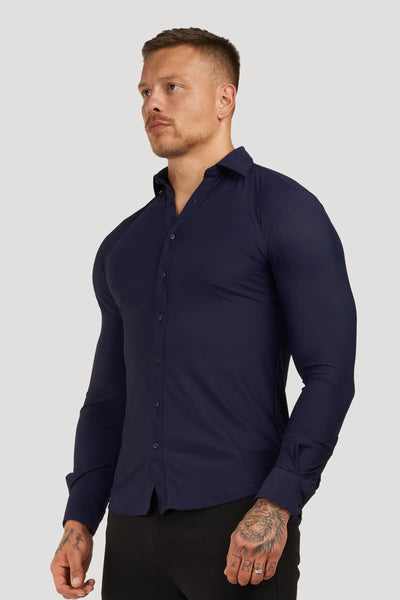 LA CHEMISE ATHLÉTIQUE STRETCH