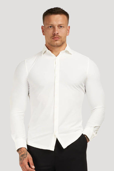 LA CHEMISE ATHLÉTIQUE STRETCH