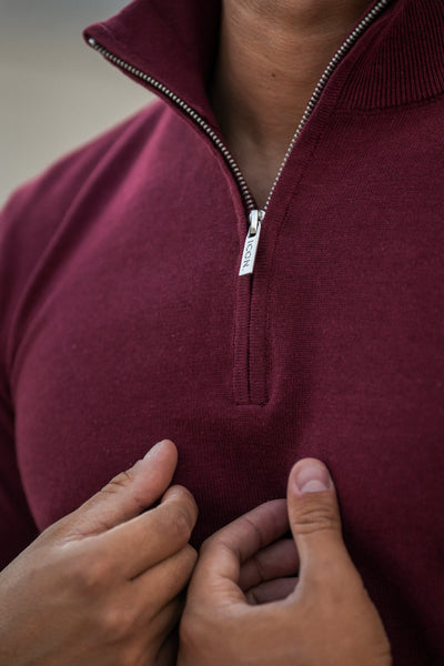 LE PULL DEMI-ZIP SANTONI